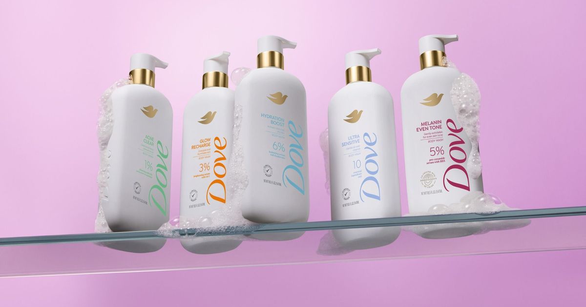 Unilever Launches Innovative Serum Shower Collection