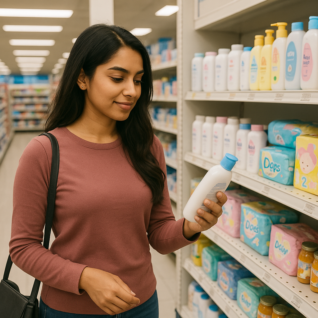 Parabens in Infant Lotions 