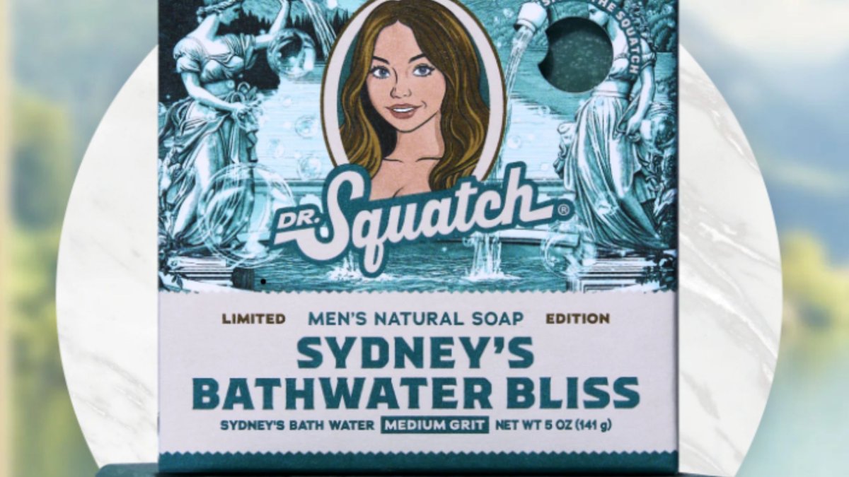 Dr. Squatch Faces Backlash Over Sydney Sweeney’s Bathwater-Infused Soap Dr. Squatch Faces Backlash Over Sydney Sweeney’s Bathwater-Infused Soap