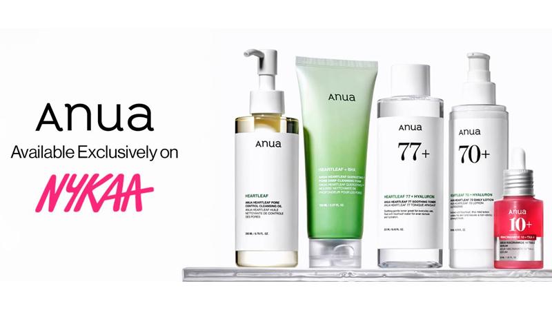 Anua launches in India via Nykaa with popular K-beauty products like Heartleaf 77% Toner and Niacinamide + TXA Serum for calm, clear skin Anua launches in India via Nykaa with popular K-beauty products like Heartleaf 77% Toner and Niacinamide + TXA Serum for calm, clear skin