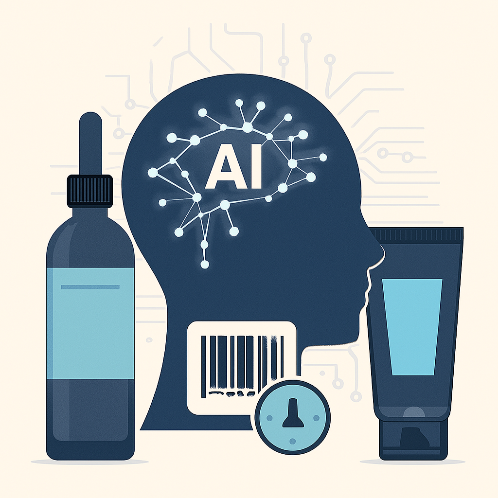 Packaging AI is Enhancing Cosmetic Labelling 2 AI-enhanced cosmetic label design with ingredient transparency and QR code