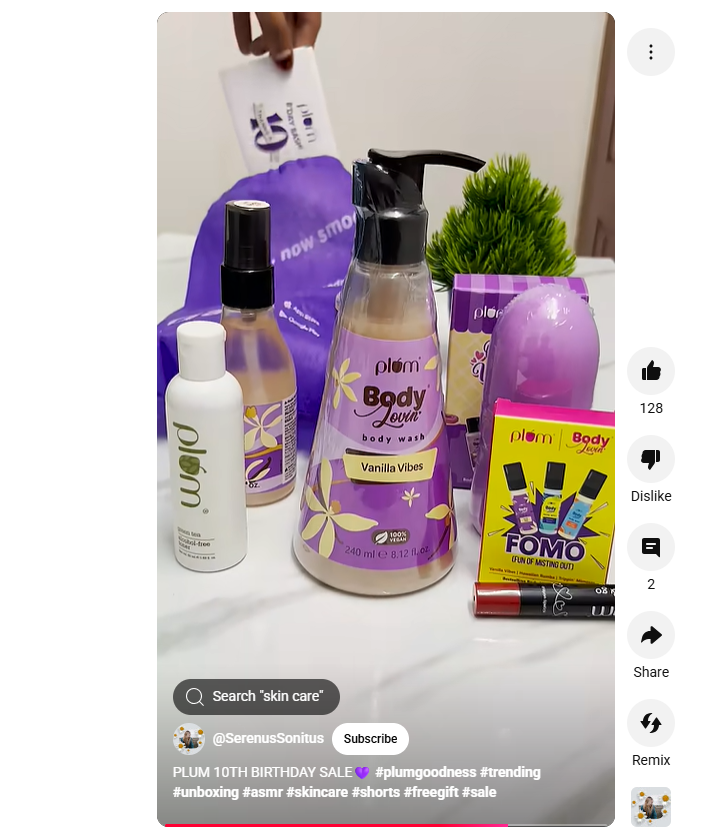 Plum Goodness: Vibrant Virality