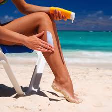 Modern sunscreen formulation concept showing UVA and UVB protection.