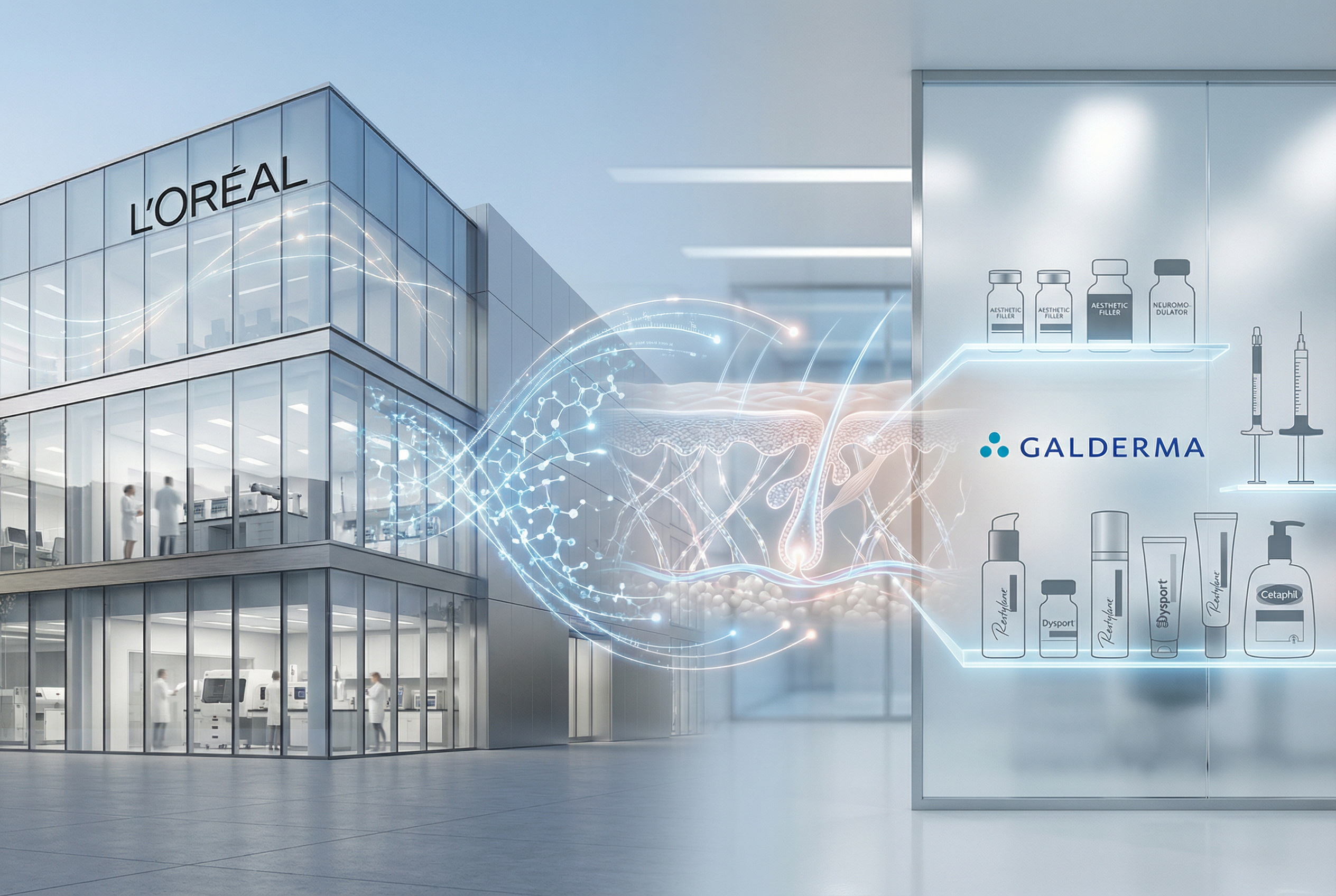 L’Oréal Galderma dermatology aesthetics partnership