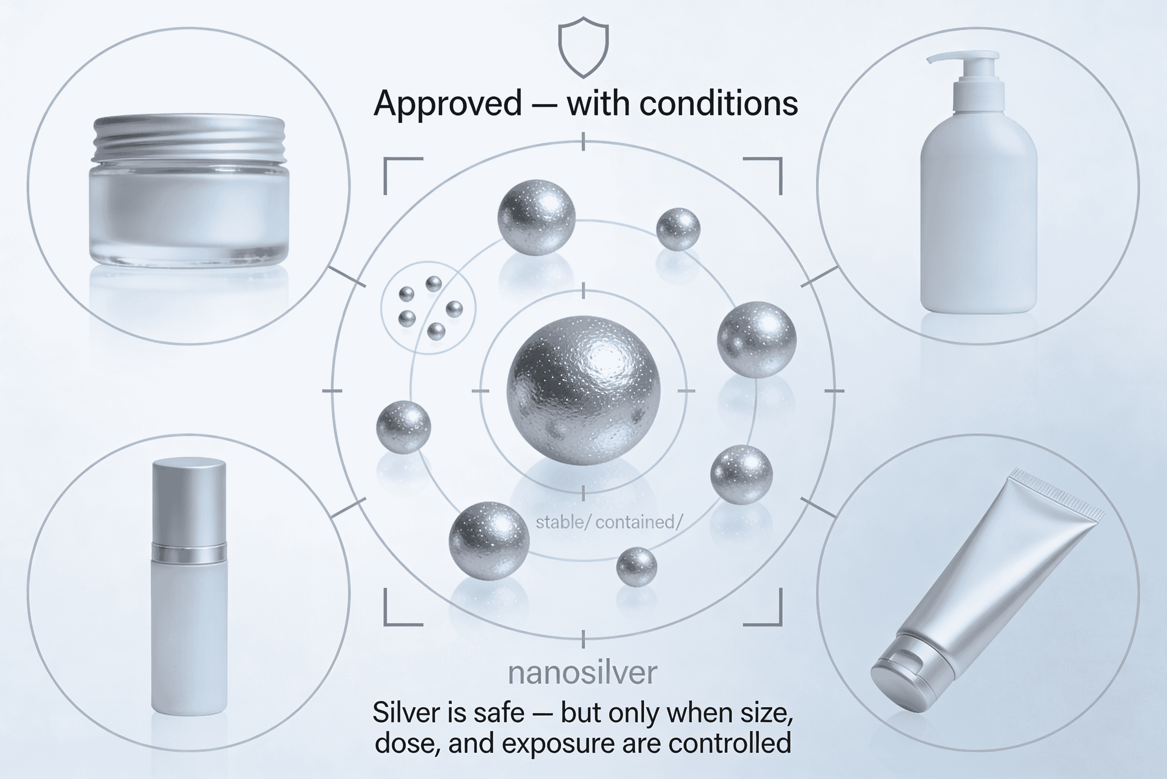 SCCS opinion on micron-sized silver safety in cosmetics