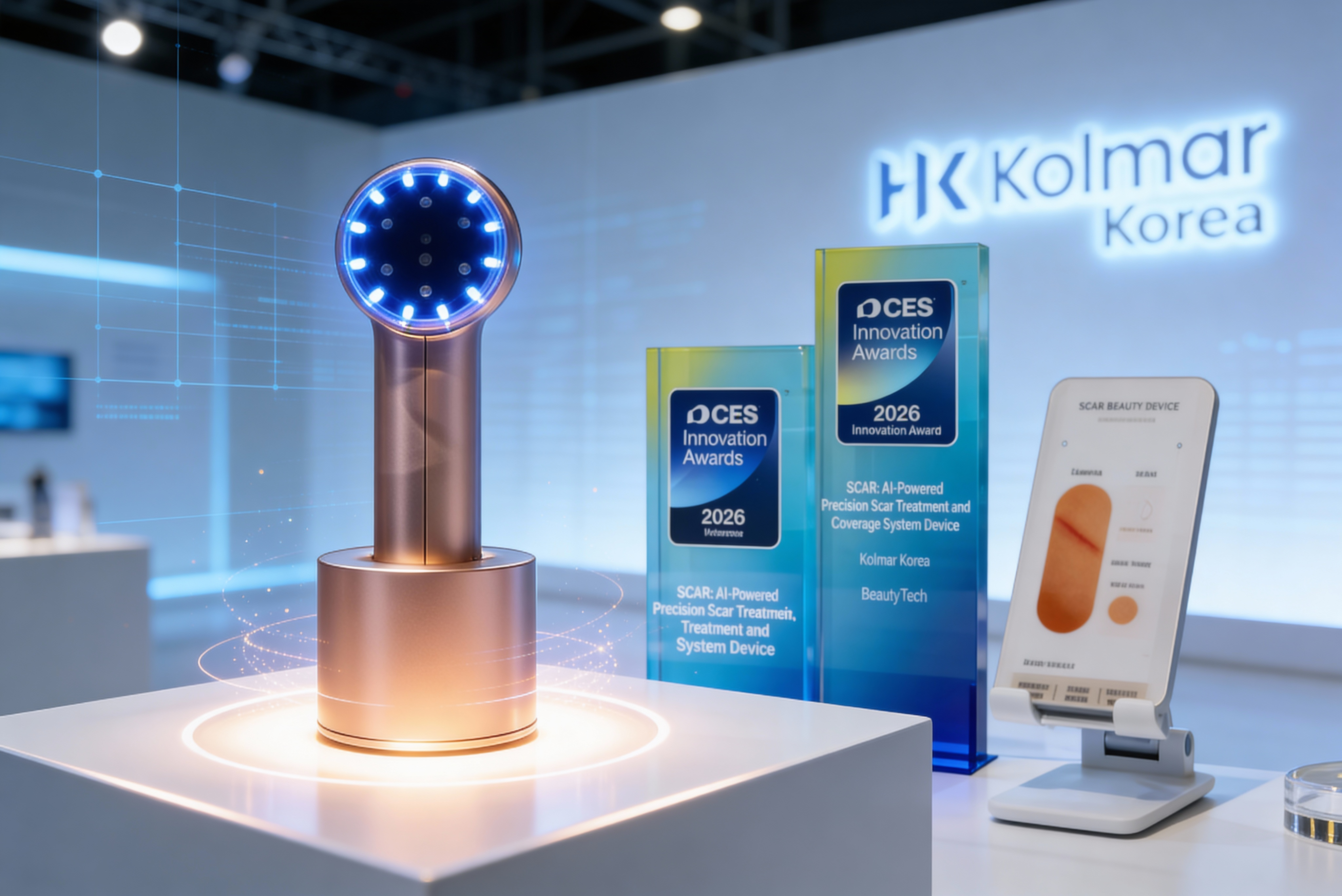 made history at CES 2026 by becoming the first cosmetics company to win the Best of Innovation Award in the Beauty Tech category. Its AI-powered Scar Beauty Device also received an Innovation Award in Digital Health, signaling the convergence of skincare, artificial intelligence, and wellness technology.