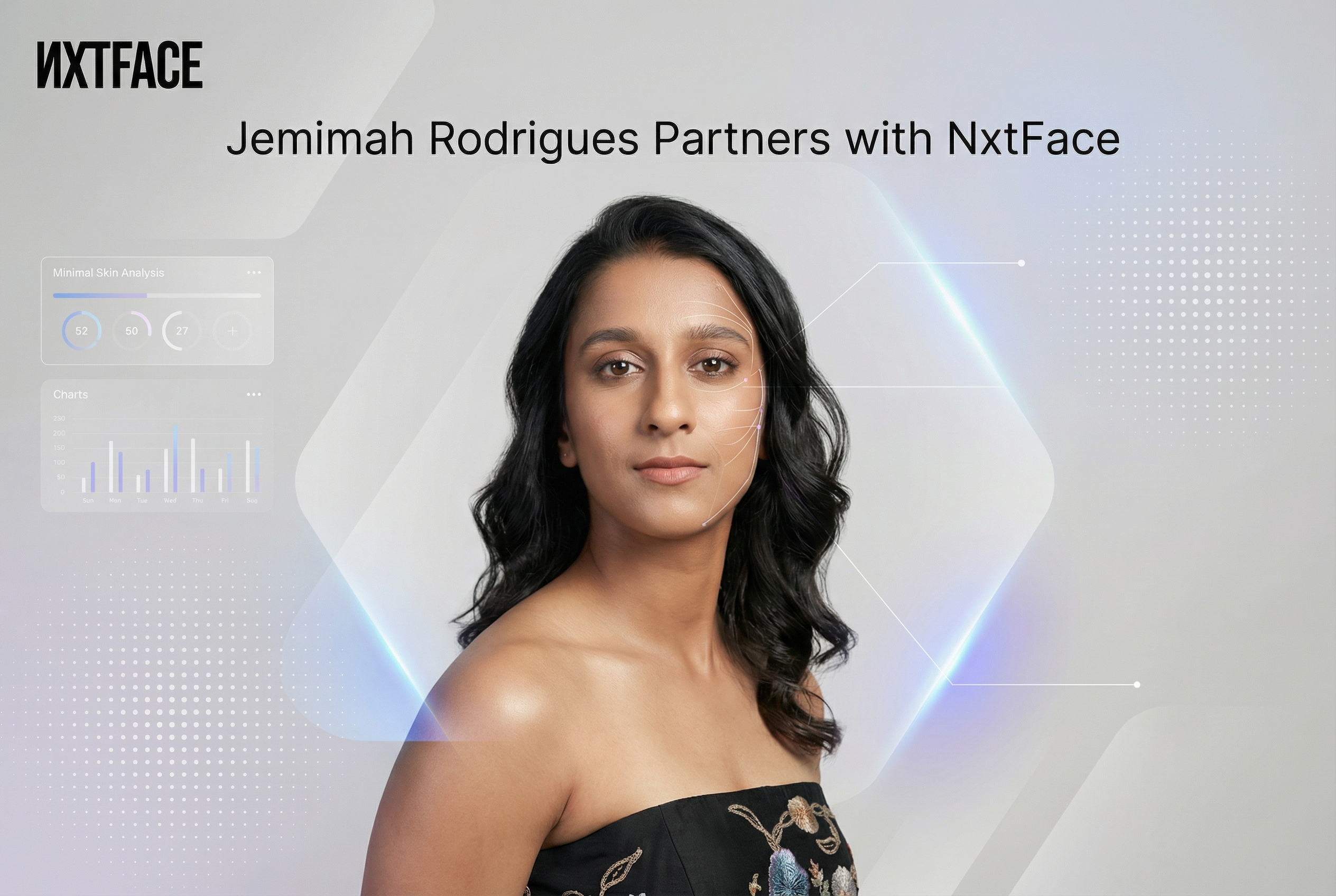 Jemimah Rodrigues partners with AI-driven Gen Z skincare brand NxtFace