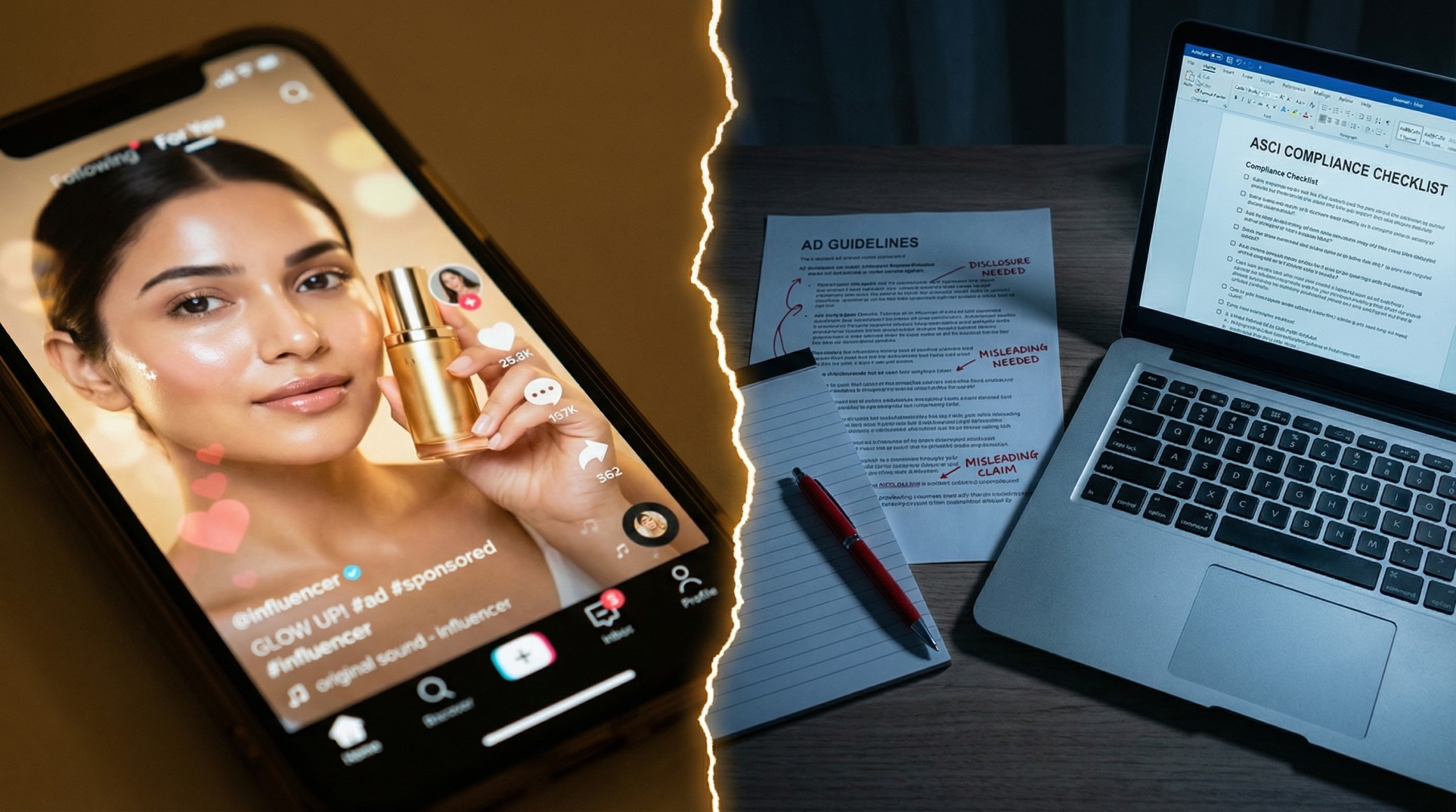 India's beauty industry is entering a new regulatory era. Authorities are tightening control over influencer-led advertising — particularly where claims lack transparency or scientific backing — signaling a broader shift toward accountability in digital marketing. Why This Crackdown Matters Influencer marketing has become indispensable for beauty brands, but it has also blurred the line between personal opinion and paid endorsement. Consumers routinely struggle to identify sponsored content, prompting regulators to step in. Bodies like the Advertising Standards Council of India (ASCI) have long issued influencer guidelines, but enforcement is now intensifying. Brands and creators are expected to clearly disclose paid partnerships, substantiate product claims with evidence, and avoid exaggerated or unverifiable statements. Non-compliance risks both reputational damage and regulatory action. What It Means for Brands and Creators For beauty brands, influencer marketing can no longer rely on hype alone. Partnerships must be carefully vetted, messaging aligned with regulatory standards, and claims backed by data. While this may increase compliance costs in the short term, it builds the long-term consumer trust that drives sustainable growth. Creators face parallel pressures. Balancing authenticity with responsibility is now a baseline expectation, not a differentiator. Those who embrace transparent disclosures and accurate messaging will emerge as credible voices — and more valuable partners for brands navigating this stricter landscape. A Global Shift with Local Stakes India's crackdown is part of a broader international movement. Markets across the US and Europe are tightening influencer advertising rules, making cross-regional compliance a priority for multinational beauty brands. The direction is clear: trust and transparency are becoming the new competitive advantage. Brands and creators that adapt early will define the future of digital beauty marketing. Those that don't risk losing both credibility and consumer loyalty.