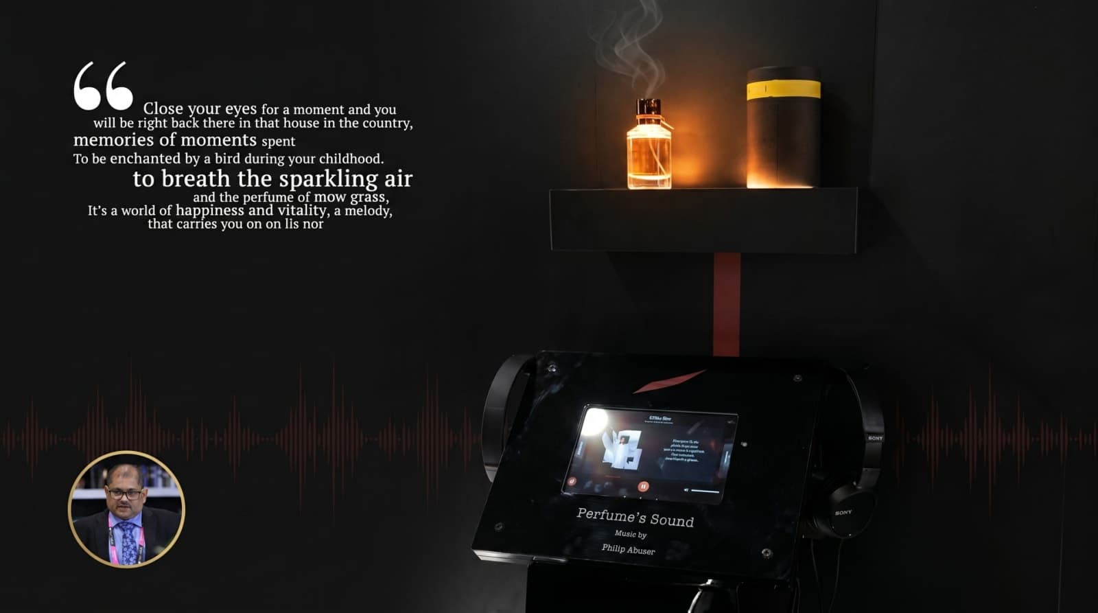 Music & Fragrances – a concept in tunes with times