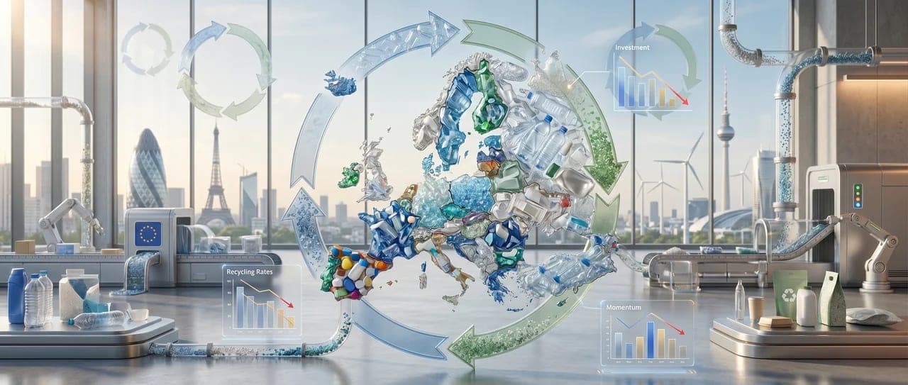 Europe's Circular Plastics Slowdown: What Indian Cosmetic Packaging Procurement and Sustainability Heads Must Plan For