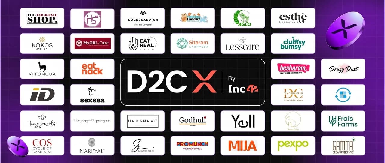 Inc42 D2CX Spotlights 58 Emerging D2C Brands