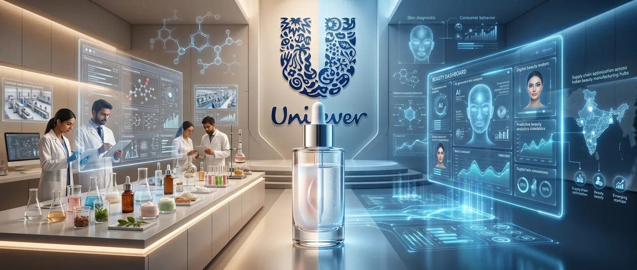 Unilever's AI-Led Beauty Push and What It Means for India's BPC Manufacturers and Brand Teams