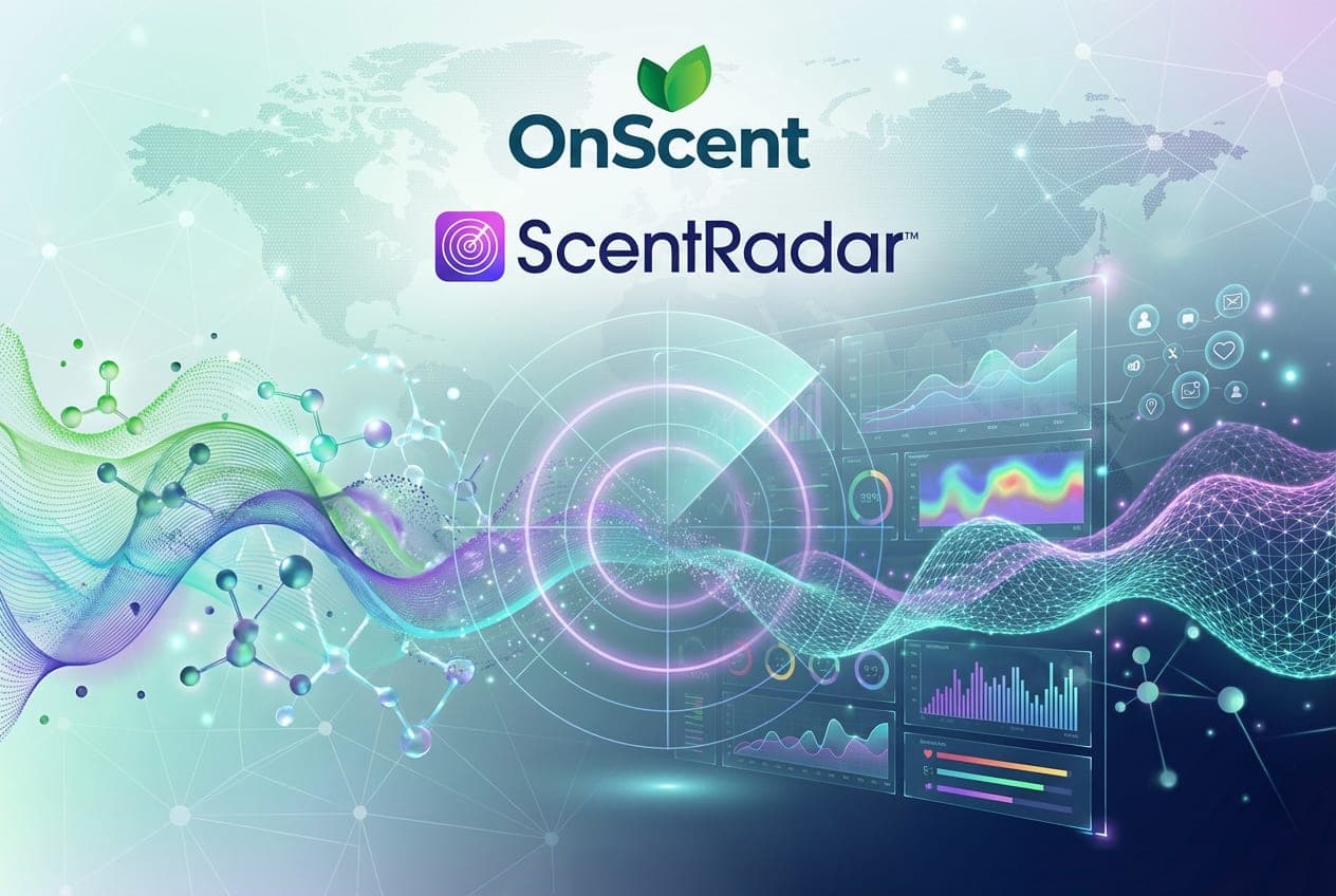OnScent Unveils ScentRadar™: AI-Powered Platform to Decode Fragrance Trends