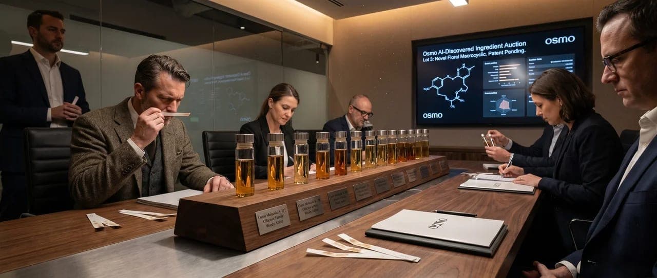 Osmo Auctions AI-Developed Fragrance Ingredients