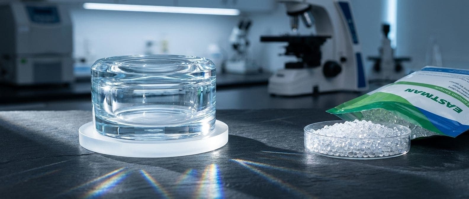 Recyclable High-Clarity PET Resins in Luxury Overcaps: Technical Implementation of Eastman Cristal One IM812 in Kanebo's New Skincare Line