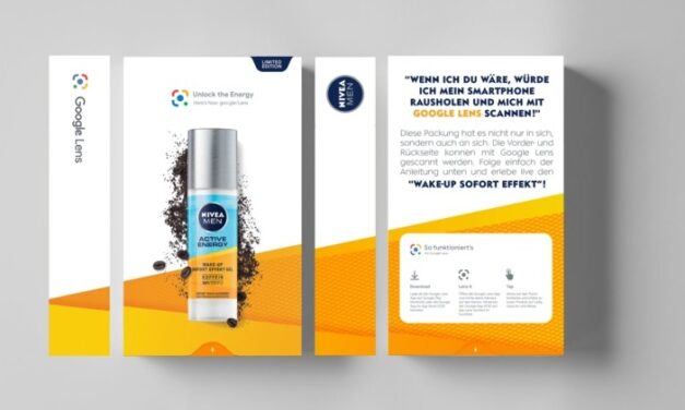 Nivea combines its experience with the technology of Google Lens