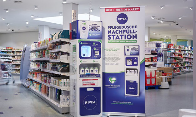 Beiersdorf tests Refill station for Nivea Shower Gel