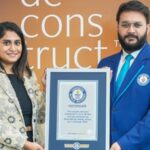 Guinness World Record certificate for Deconstruct Skincare Dermathon.