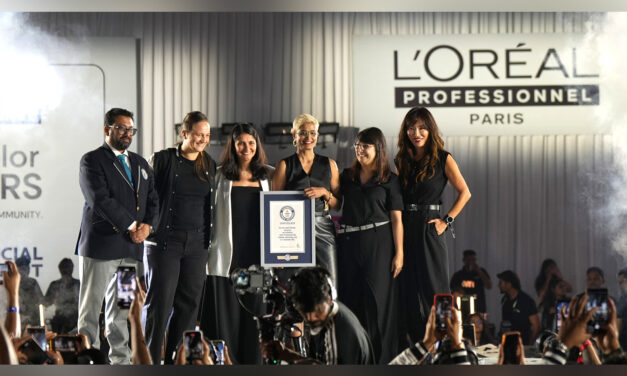 L’Oréal Professionnel Sets Guinness World Record with India’s Biggest Hair Moment