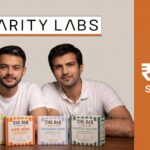 Clarity Labs founders with The Bar product lineup, marking the brand's ₹4 crore seed funding round led by Artha Venture Fund.